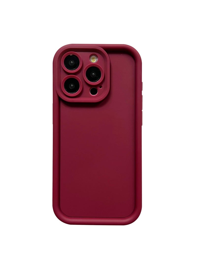 Compatible With Iphone 14 Pro Max Anti Drop Phone Case, The Soft Silicone Design Is Soft And Does Not Deform (Red)