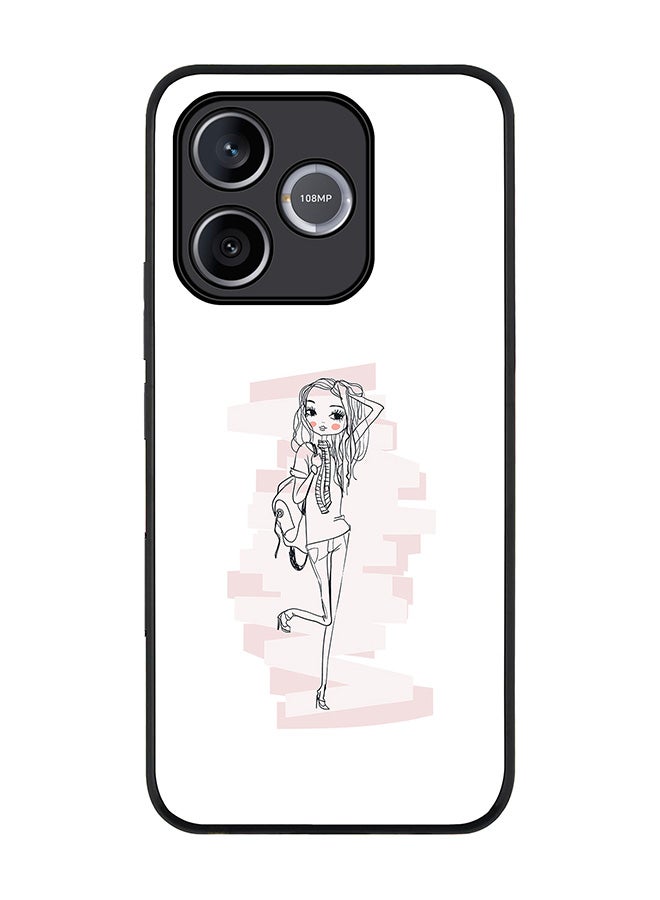 Stylizedd For Honor 600 Lite / 500 Smart / Honor X80i Case,Slim fit Camera Protection, Shockproof Thin Phone cover  - Teen Star - Image 1