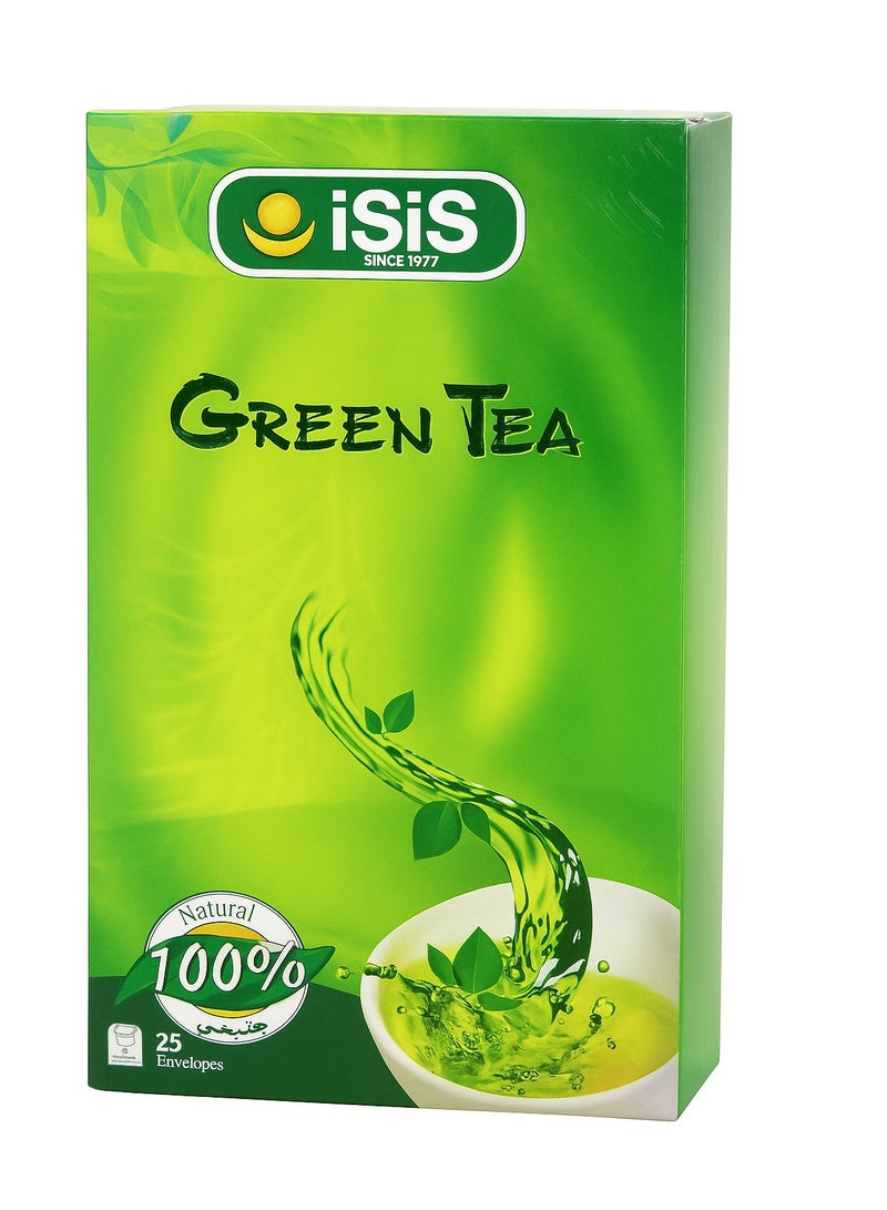 ايزيس شاي اخضر 25ظرف