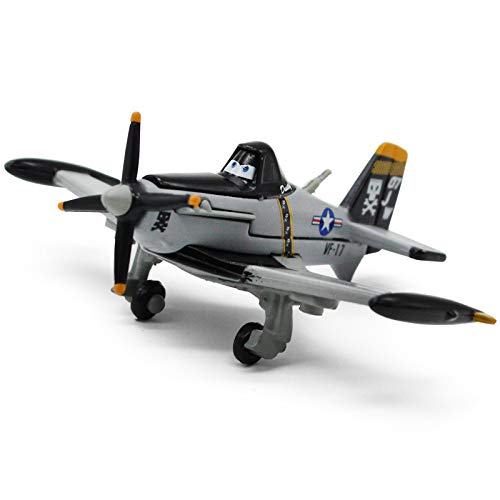binatric secxifeo Planes No7 Dusty Crophopper 155 Metal Diecast Educational Toys Planes Model Navy Dusty Planes - Image 1
