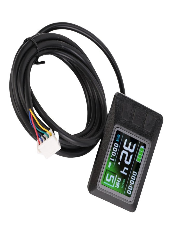 Electric Bike LCD Display Meter Color Display for KT LCD7C Electric Scooter Control Panel with SM Connector for KT Controller - Image 2