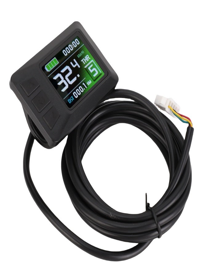 Electric Bike LCD Display Meter Color Display for KT LCD7C Electric Scooter Control Panel with SM Connector for KT Controller - Image 1