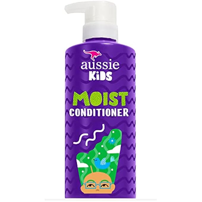 Aussie KIDS MOIST SULFATE FREE CONDITIONER FOR KIDS, 16 FL OZ, PACK OF 4 - Image 1