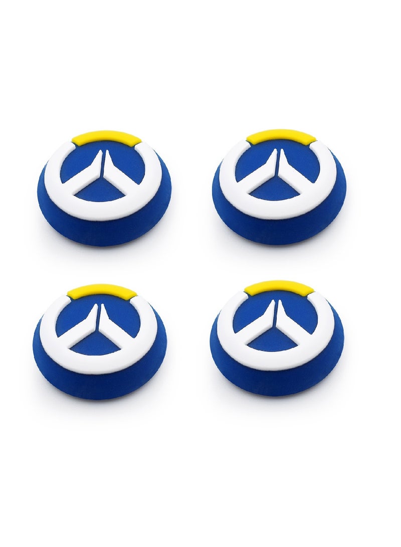 YONK 4 Pieces Controller Silicone Thumb Grip Cap joystick Thumbstick For Ps5 & Ps4 SY34  - Image 3