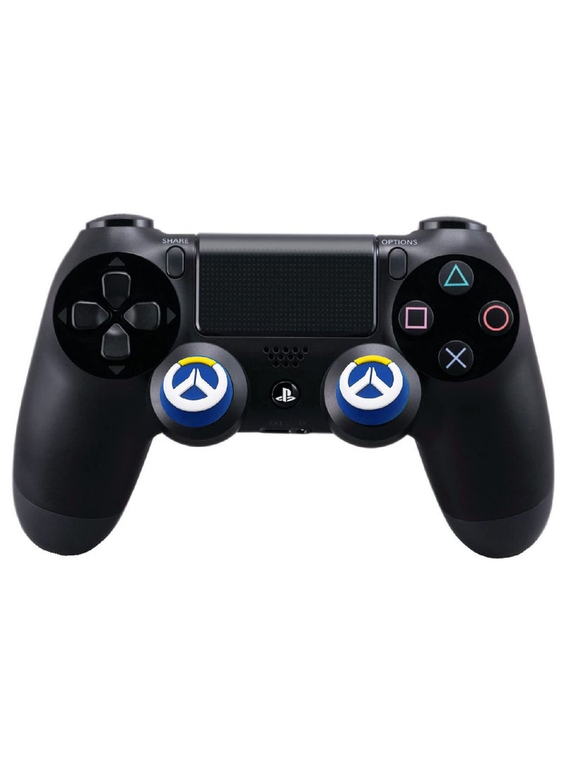 YONK 4 Pieces Controller Silicone Thumb Grip Cap joystick Thumbstick For Ps5 & Ps4 SY34  - Image 4