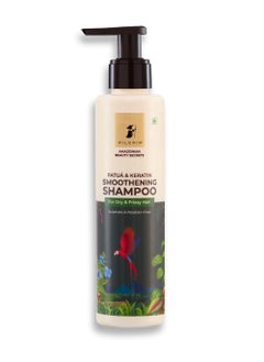 PILGRIM Patuá & Keratin Hair SMOOTHENING SHAMPOO for Dry & Frizzy hair Sulphate & Paraben free shampoo for Women & Men Shampoo for hair  - Image 1