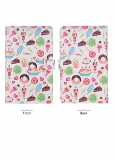 KASTWAVE 96 Pockets Mini Photo Album, Portable PU Leather Photo Picture Photo Book, for Fujifilm Instax Mini 9 8 7s 70 25 50s, 90 Color Films Photo Camera Paper for Name Card Credit Card  - Image 3
