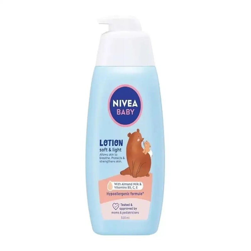 Nivea Baby Soft and Light Lotion- 500ml