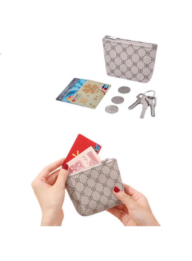 Golf Card Holder For Women, Fashionable Retro Printed Ladies Wallet, Large Capacity Women'S Coin Purse, Card Holder Gift Box Set - Image 2