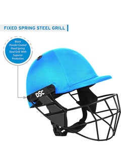DSC Avenger PRO Premium Cricket Helmet | For Men & Boys | Fixed Spring Steel Grill | Back Support Strap | Neck Guard | Lightweight  - Image 5