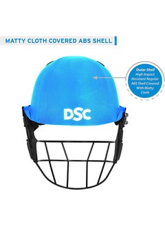 DSC Avenger PRO Premium Cricket Helmet | For Men & Boys | Fixed Spring Steel Grill | Back Support Strap | Neck Guard | Lightweight  - Image 4