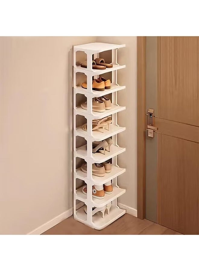 Generic 9-Layer Stackable Shoe Rack|Independent Shoe Cabinet, Compact Space|Stable Design/Easy to Clean, Multifunctional Shoe Tower  - Image 1