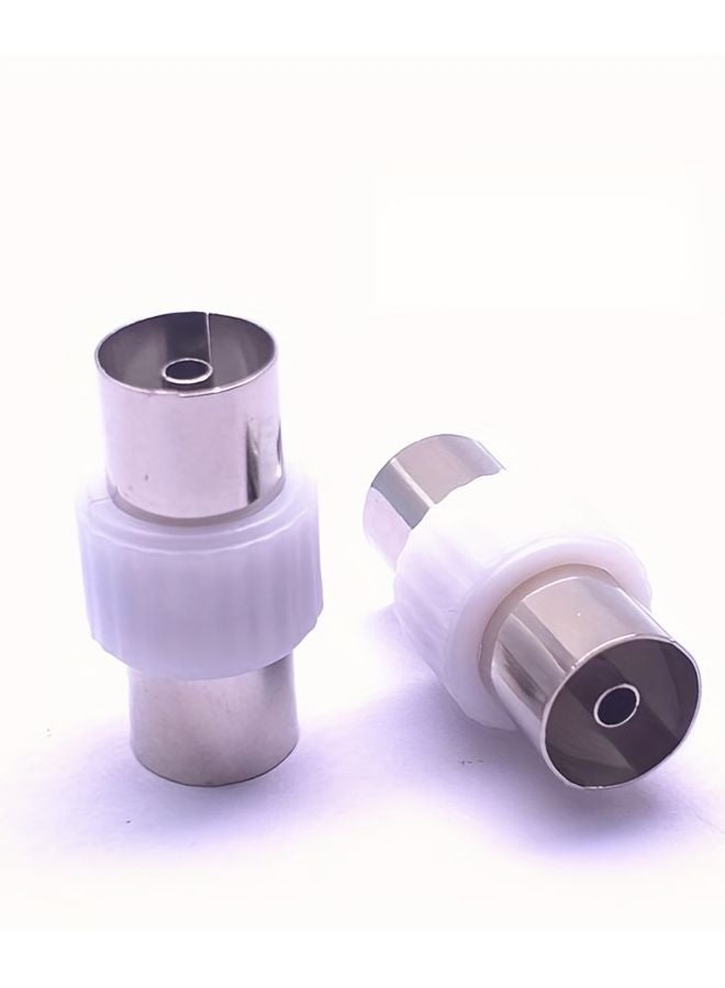 TV Male To Male And Female To Female Adapter Set Cable TV Direct Converter RF Dual Connector - Image 4