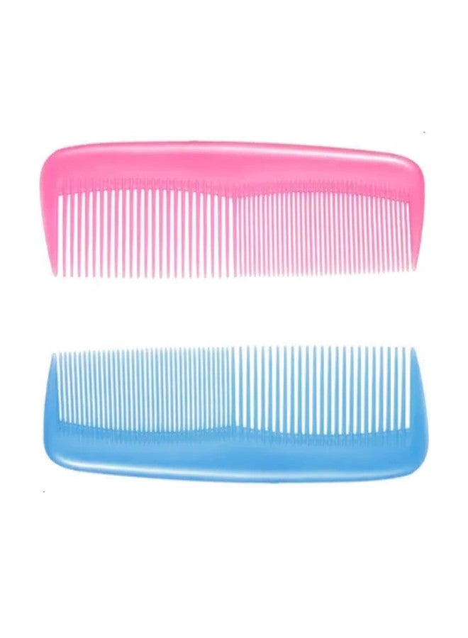 CLEZARO (Pack of 2) Plastic Hair Combs for Men And Women (H95) - Image 1