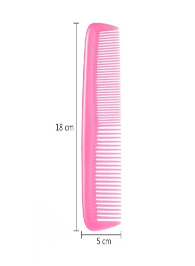 CLEZARO (Pack of 2) Plastic Hair Combs for Men And Women (H95) - Image 2