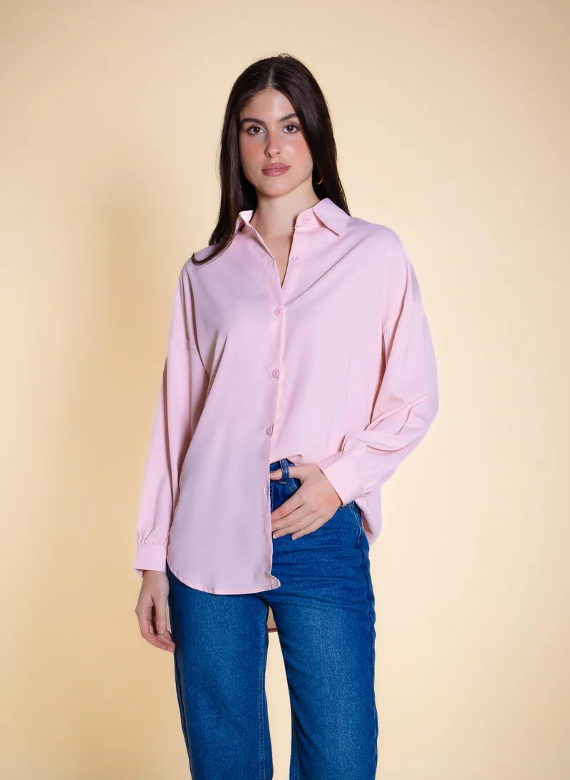 شايبس OVERSIZED CHIFFON SHIRT