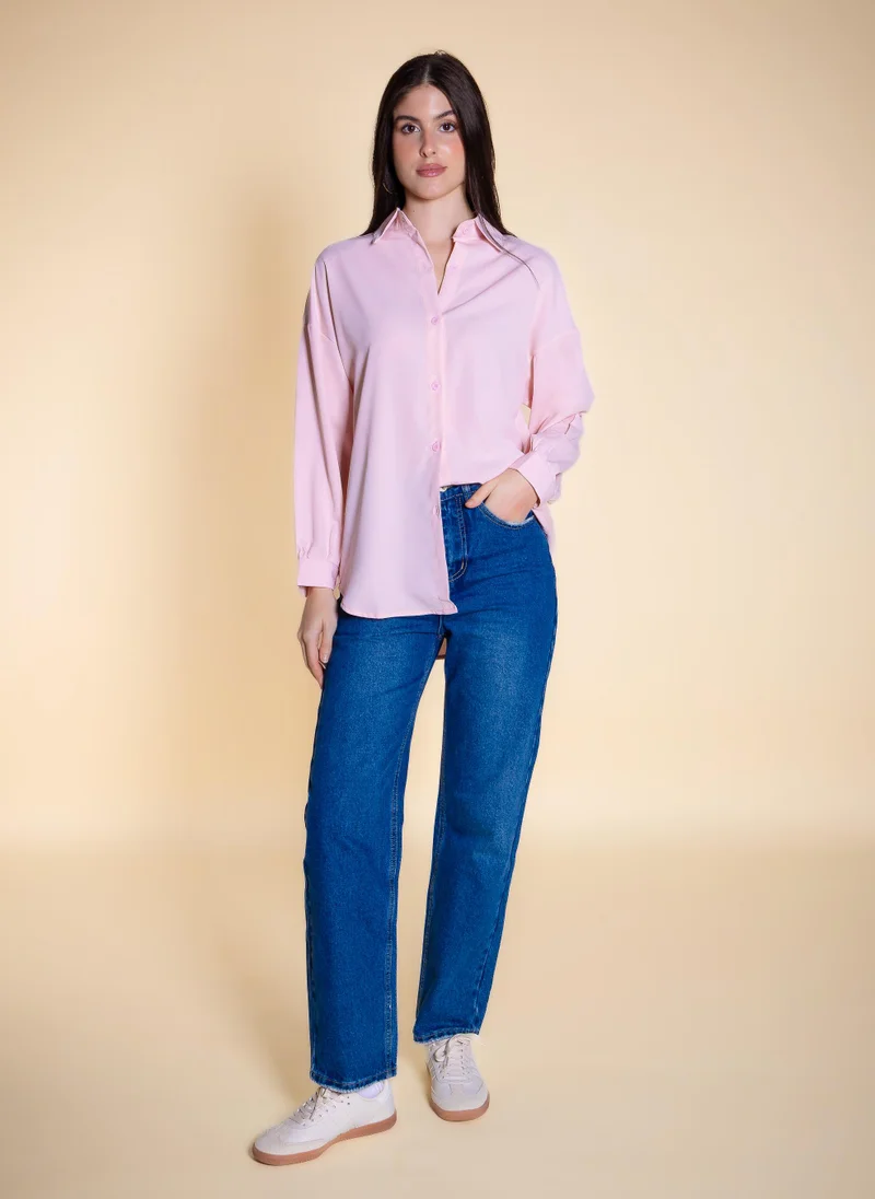 شايبس OVERSIZED CHIFFON SHIRT