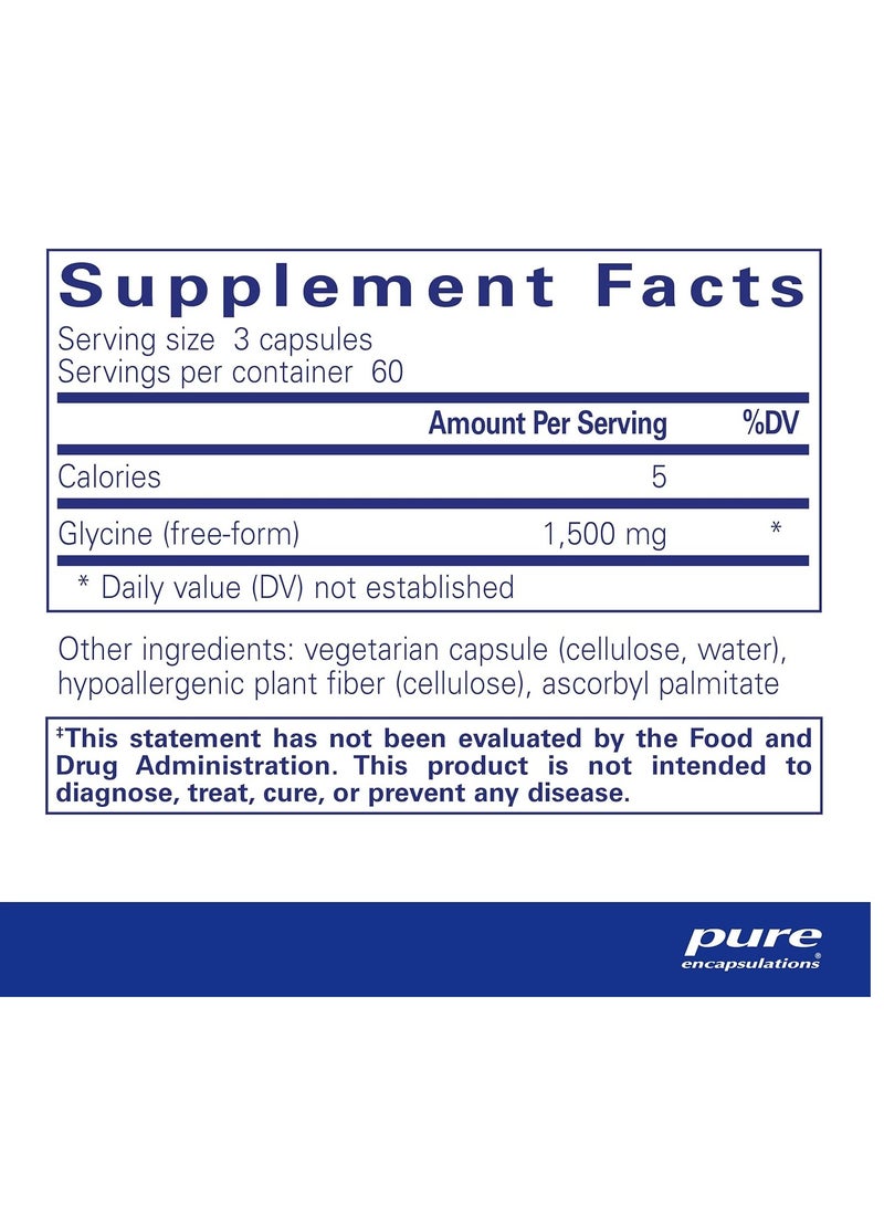 مكمل غذائي جلايسين للكبد نباتي وخالي من الغلوتين، 180 كبسولة تكفي لمدة شهرين - Image 2