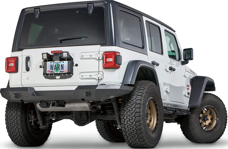 WARN 104070 Spare Rear Tire Delete Plate, Fits: Jeep Wrangler JL (2018+) - Image 5