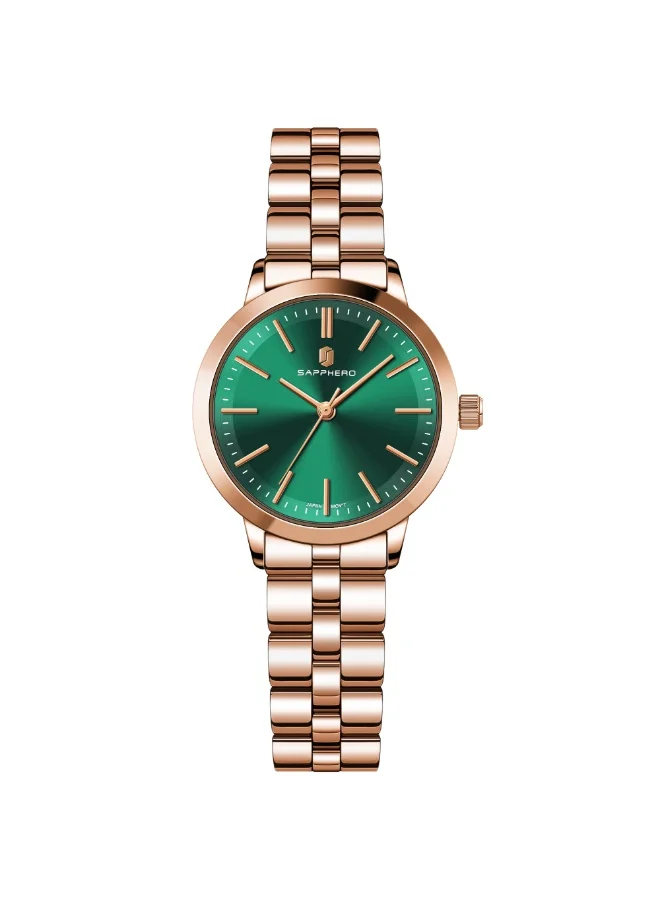 Sapphero  SAPPHERO Wrist Watch for Women Luxury Ladies Watches Women's Bracelet Watch Small Stainless Steel Analog 5ATM Waterproof Watches for for Women | Best Price UAE