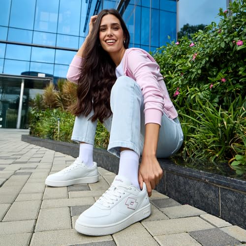 Lotto Women Autograph Nxt White Sneakers - Image 4