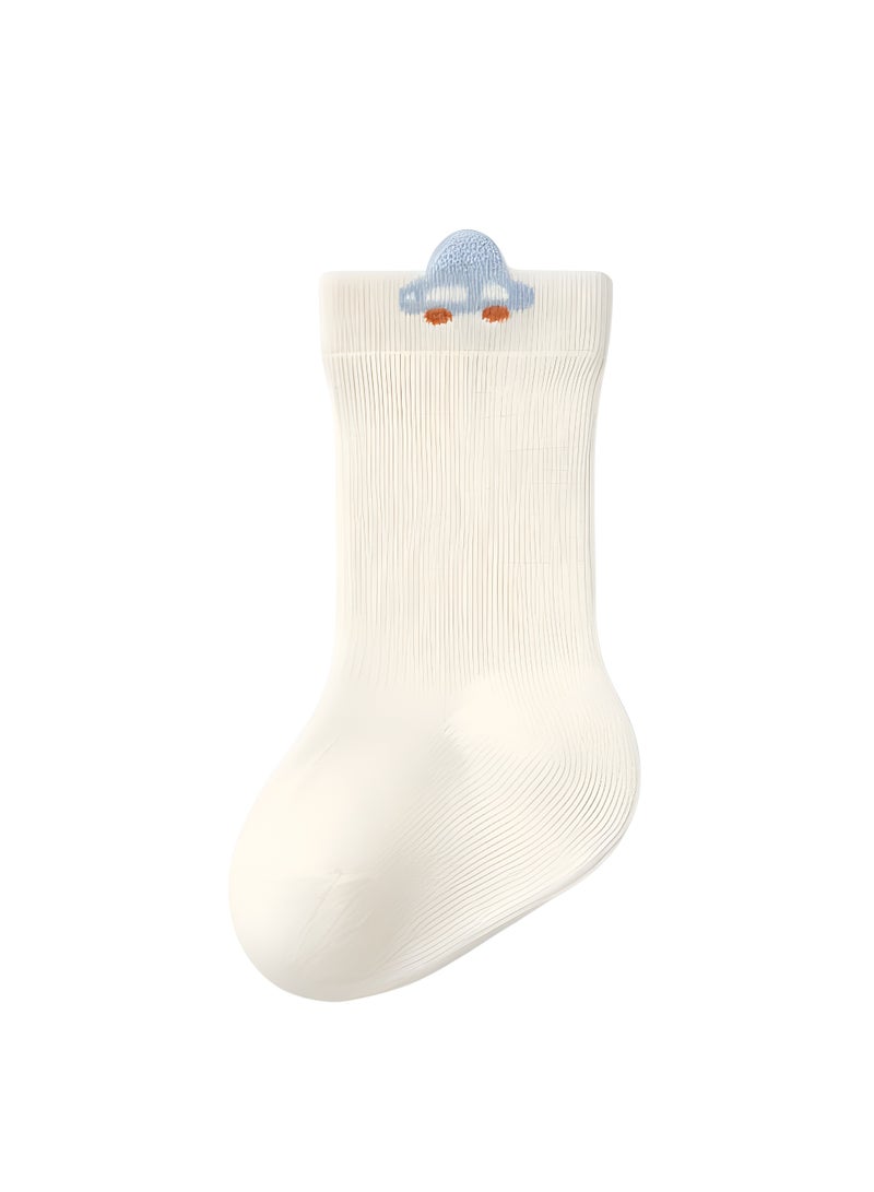 Bambimici Cute Smile Character Baby Socks 3 sets - Image 4