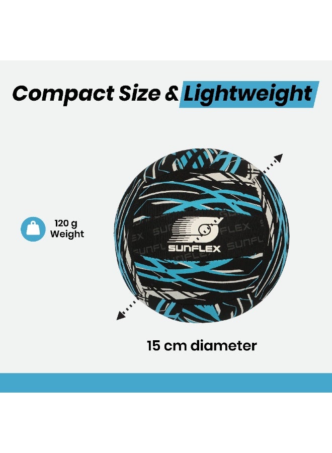 صنفليكس كرة الشاطئ والمرح صن فليكس مقاس 3 أكشن برو | كرة ناعمة من النيوبرين للعب الخارجي والمائي - Image 4