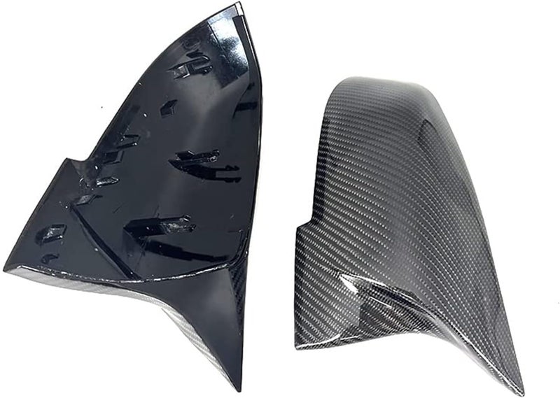 Wivplex Real Carbon Fiber Rear View Mirror Cover Cap - Image 5