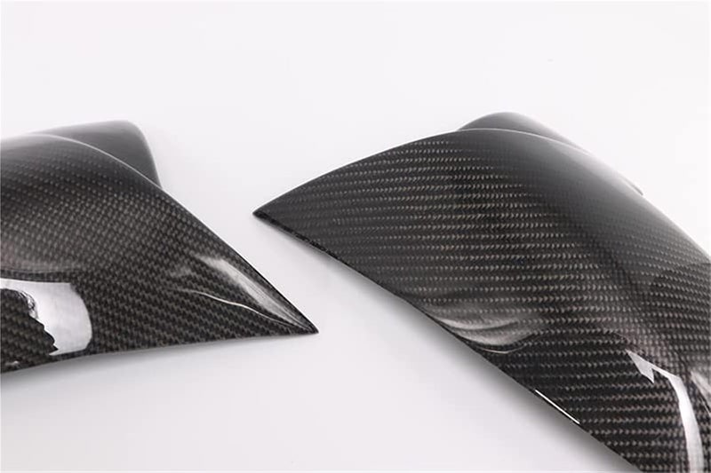 Wivplex Real Carbon Fiber Rear View Mirror Cover Cap - Image 3