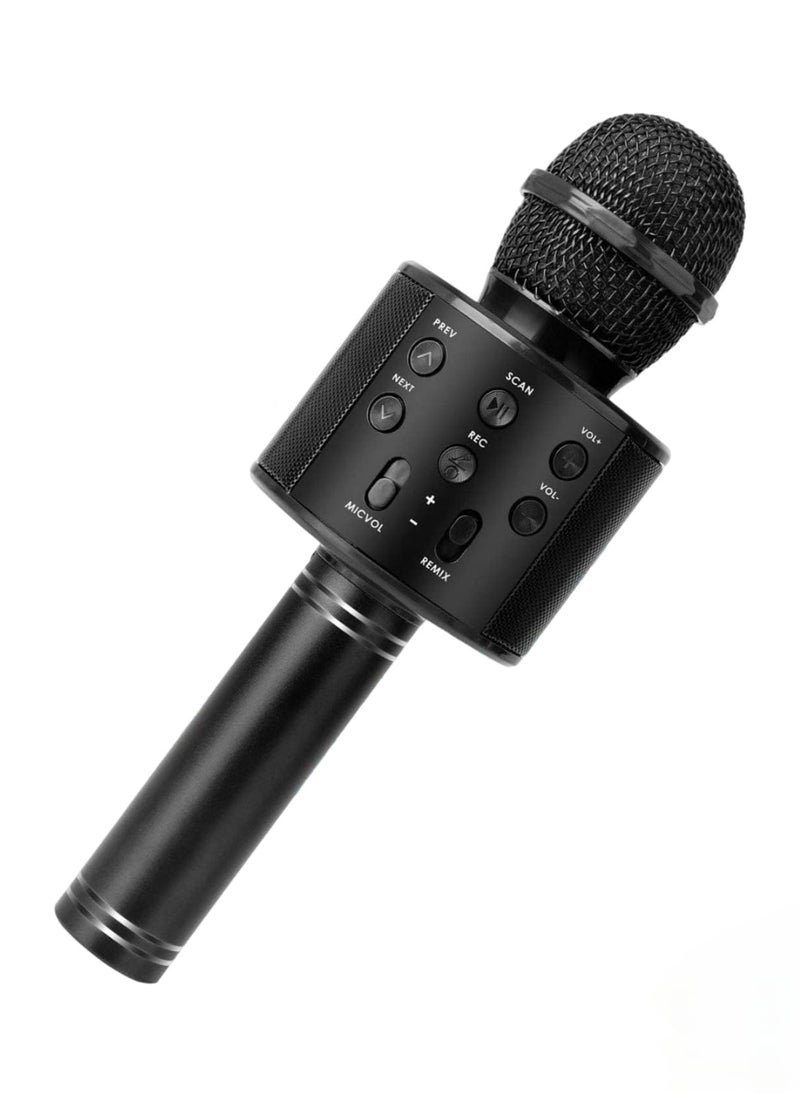 Generic - Advanced Multifunctional Wireless Bluetooth Portable Karaoke Singing Microphone Speaker - Image 1