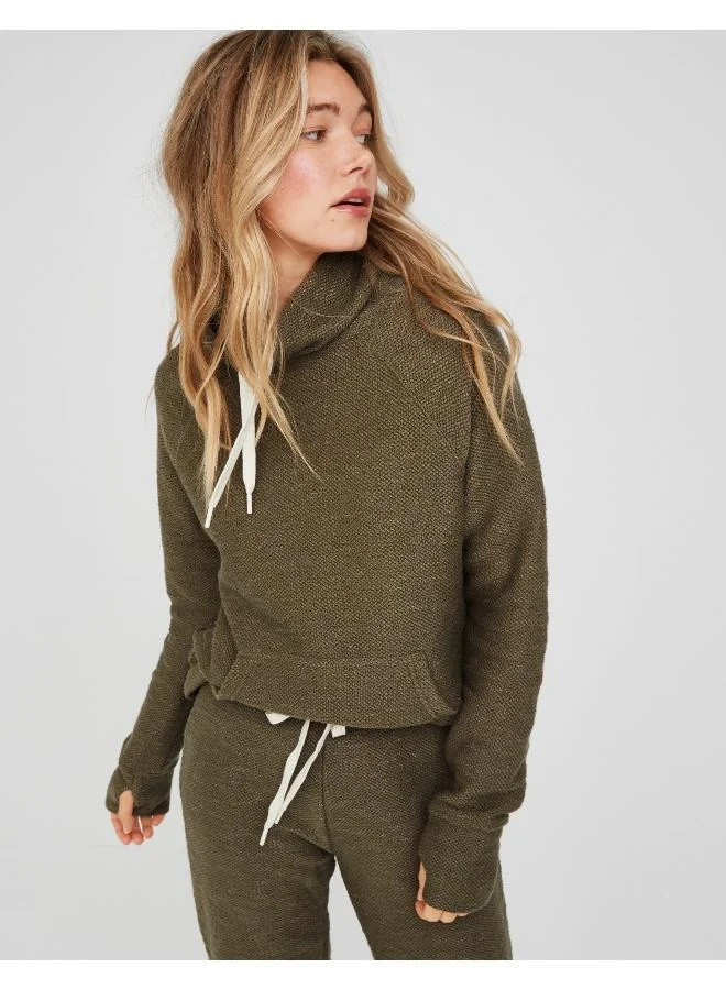 Aerie Mock Neck Sweatshirt