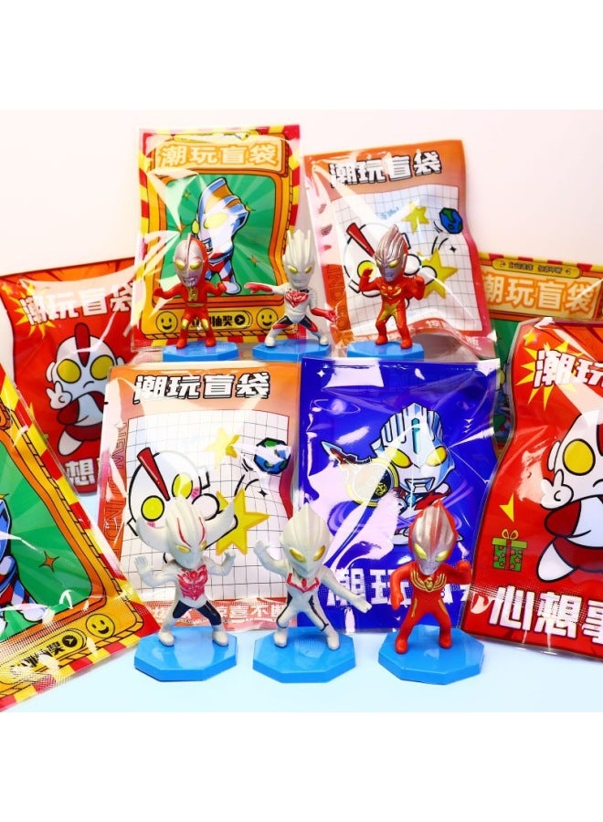 Altman Hand-made Blind Box Hero Blind Bag Children Tide Play Doll Toy Tide Play Animation Stall Wholesale-Color:Sanrio Blind Bag One - Image 5