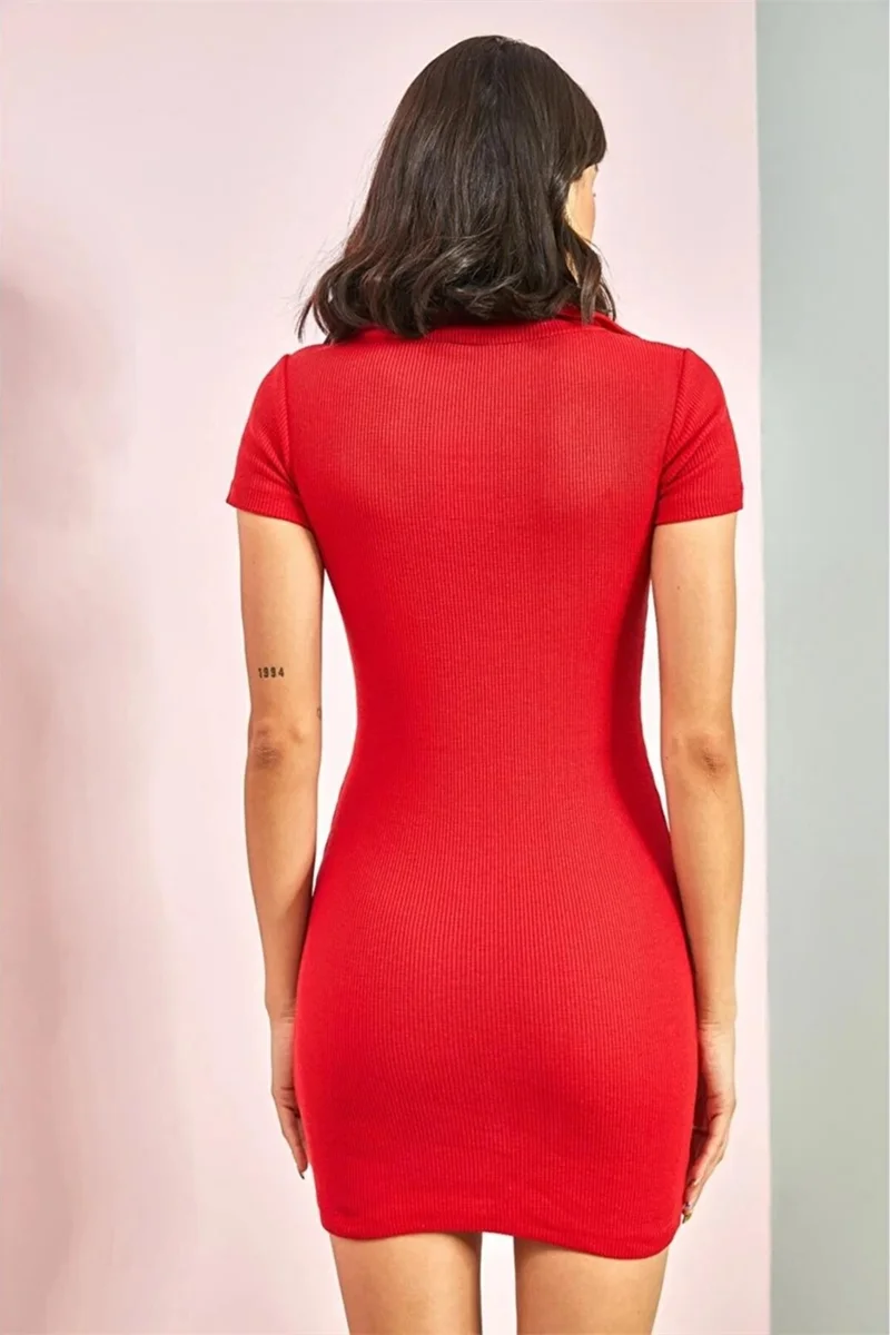 Tena Ribbed Mini Dress