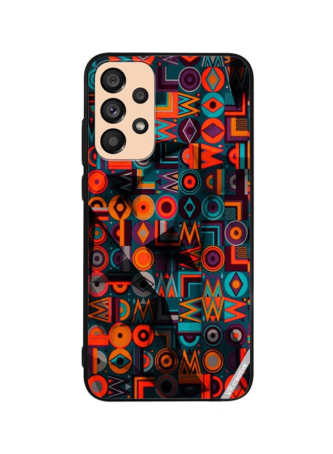 VR CREATIVE Protective Case Cover For Samsung Galaxy A72 Flower Design Multicolour - Image 1