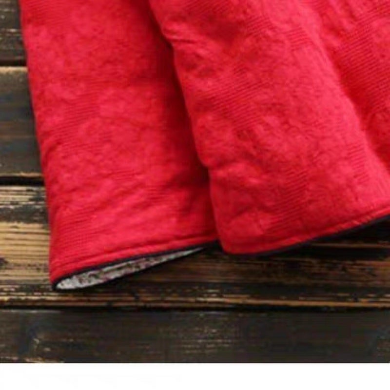 2023 Winter Cheongsam Small Cotton-Padded Jacket Chinese Style Cotton-Padded Jacket Retro Stand Collar Tang Suit Jacket Short Artistic Tea Jacket - Image 5