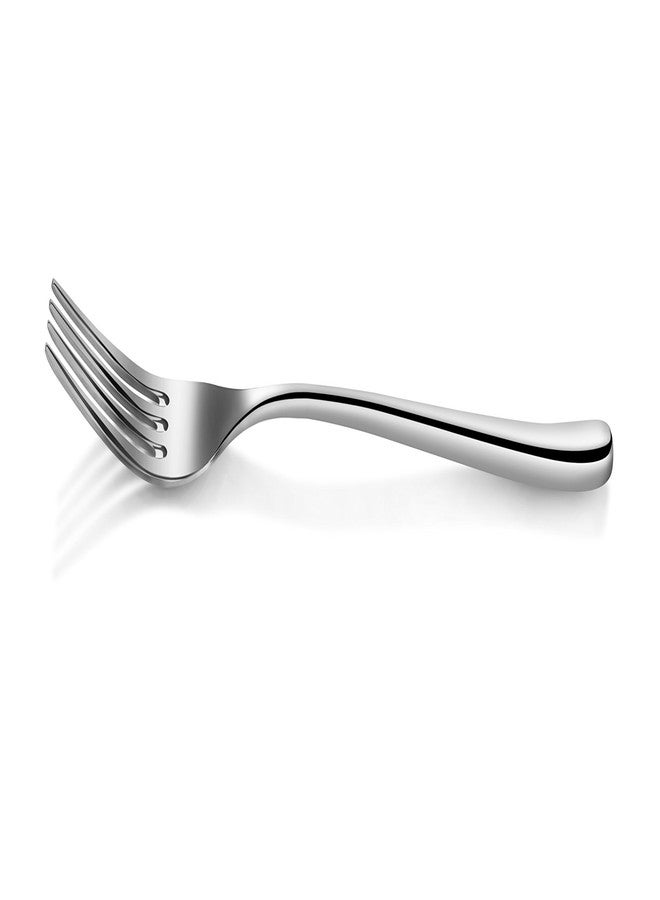 آرتيست Artaste Rain II Forged 18/10 Stainless Steel (Silver (Set of 12), Salad Shok (7-inch)) - Image 3