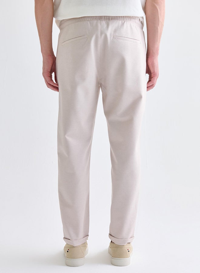 LC WAIKIKI Standard Fit Elasticated Waist Men's Trousers - Image 4