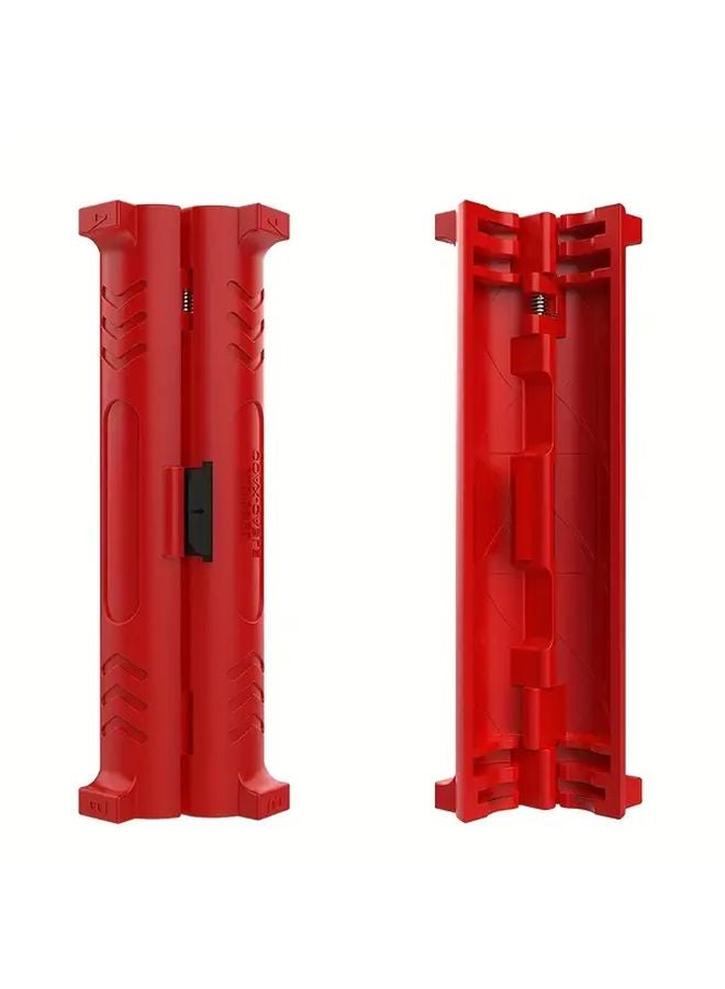 Red Heavy Duty Rotary Wire Stripper Cable Cutter Adjustable For Coaxial Network - Image 4