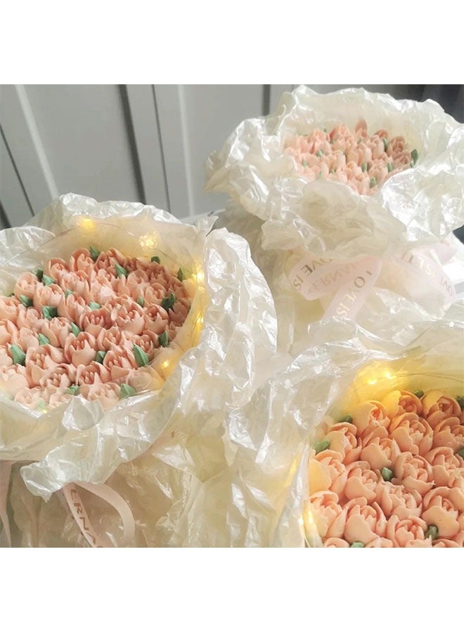 GBQ 30PCS gift paper bouquet paper wrapping is suitable for gift florist holiday decoration - Image 4