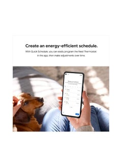 Google Nest 4Th Gen Programmable Smart Wi-Fi Thermostat For Home Ga02083Us – Fog  - Image 3