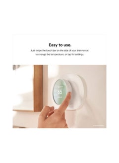 Google Nest 4Th Gen Programmable Smart Wi-Fi Thermostat For Home Ga02083Us – Fog  - Image 4