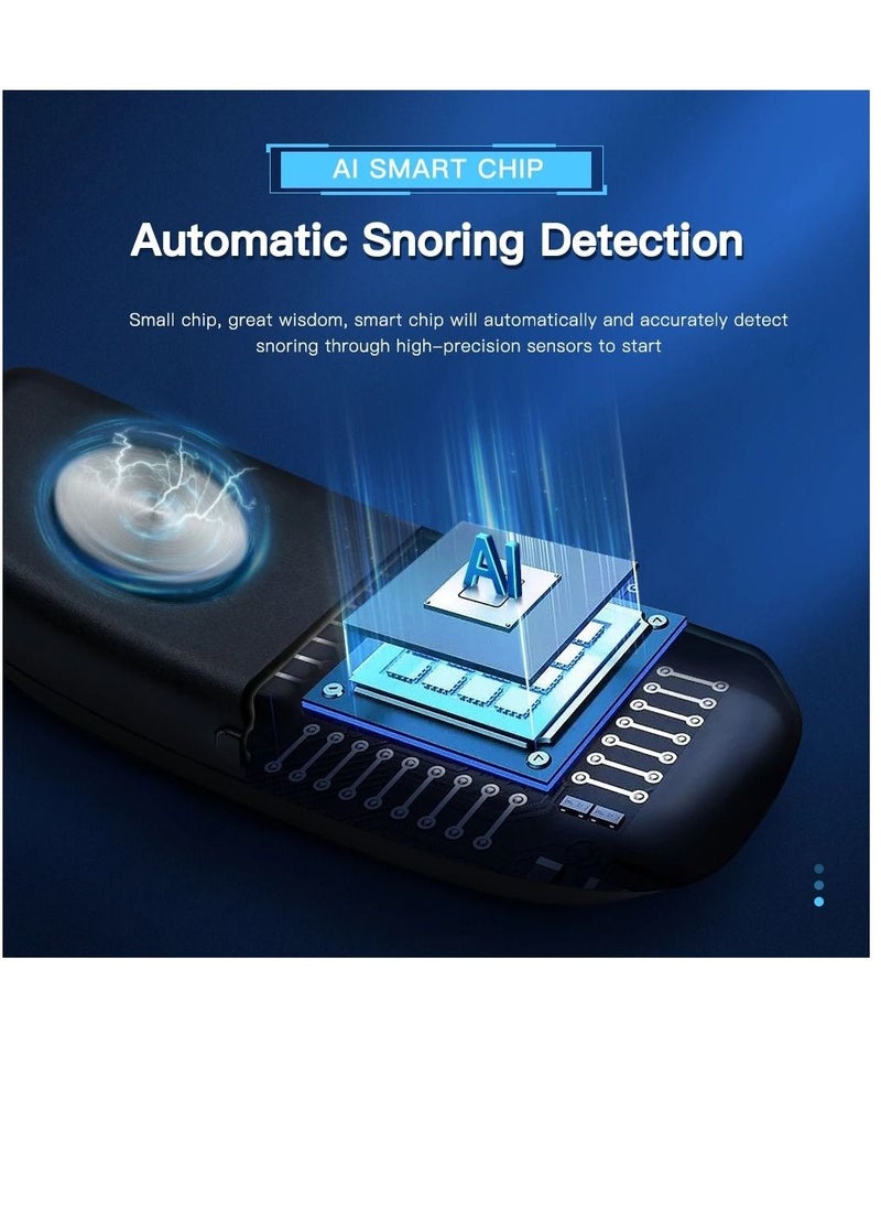 ماركة غير محددة - جهاز SleepPro Smart EMS لمكافحة الشخير ، جهاز EMS ذكي لمكافحة الشخير ، جهاز SleepRex الذكي لمكافحة الشخير ، جهاز EMS ذكي لمكافحة الشخير للنوم المريح (قطعة واحدة وسماعات أذن) - Image 1