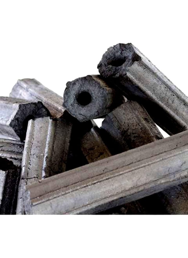 ALSAQER - Fire Top BBQ Charcoal Sticks With Hole-10 KG | Barbeque Hexa Shape Stick Hole Charcoal - Image 1