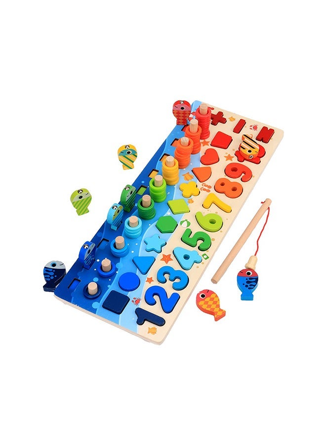 NIBEMINENT Math Fishing Preschool Educational Toy YPZ2525 - Image 1