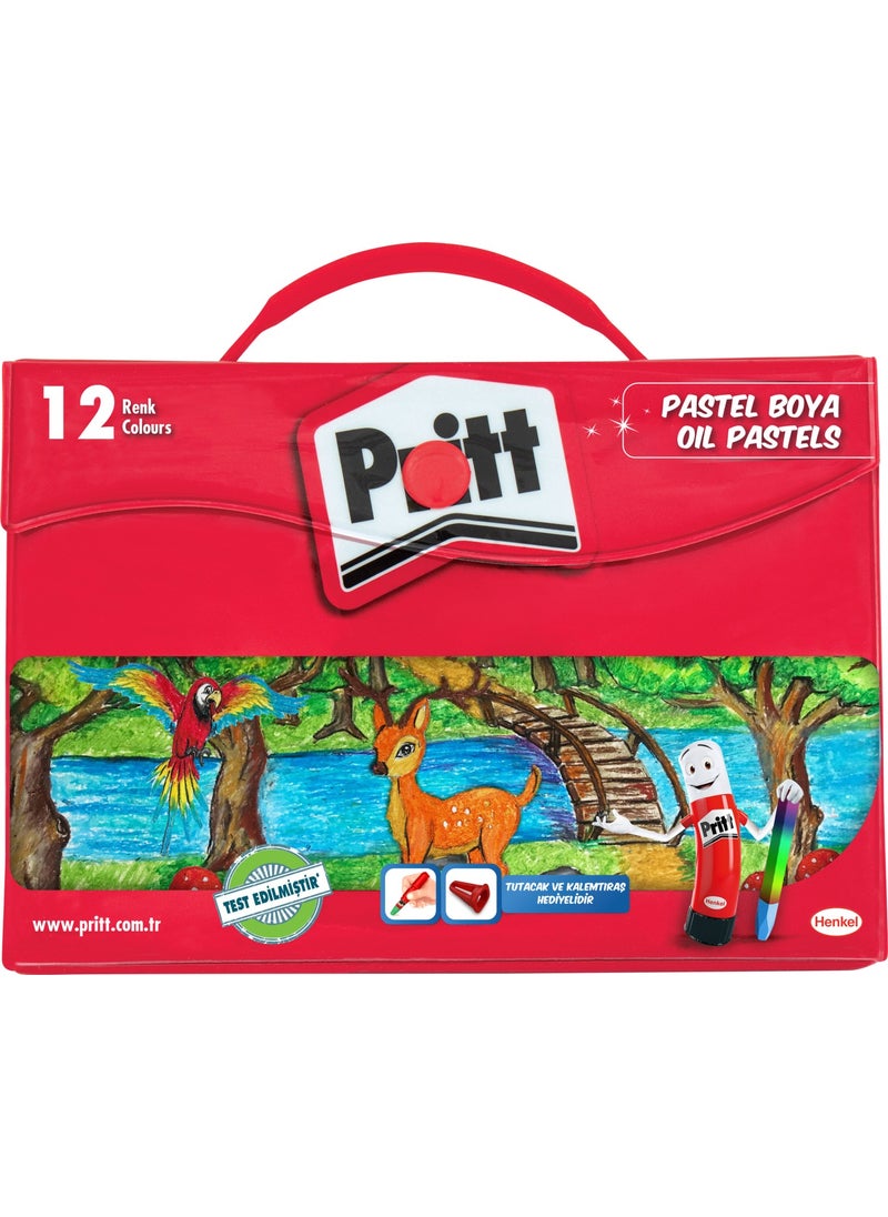 Pritt Crayon Bag 12 Pack 1048062  - Image 1