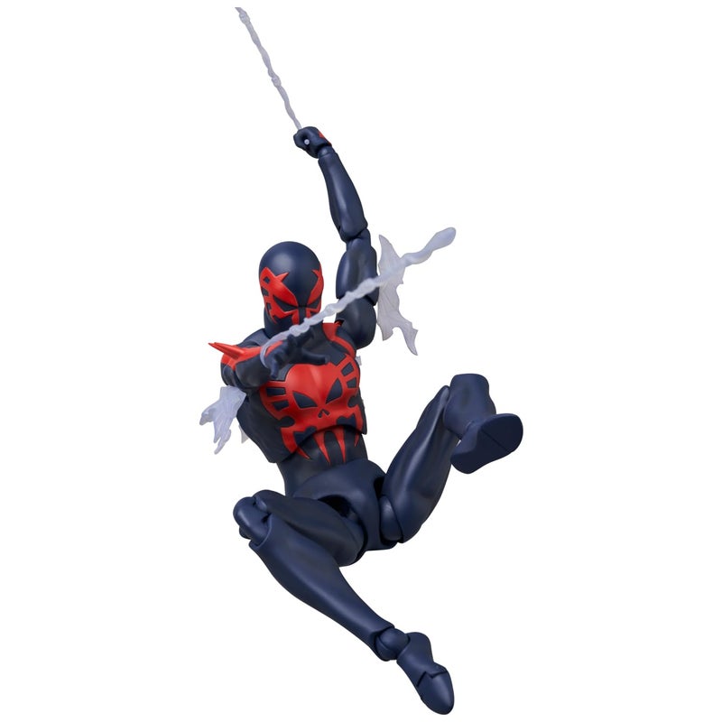 MEDICOM MAFEX No. 239 SPIDER-MAN 2099 Spider-Man 2099 (COMIC Ver.) Total Height: Approx. 6.1 inches (155 mm), Non-scale, Painted Action Figure - Image 4