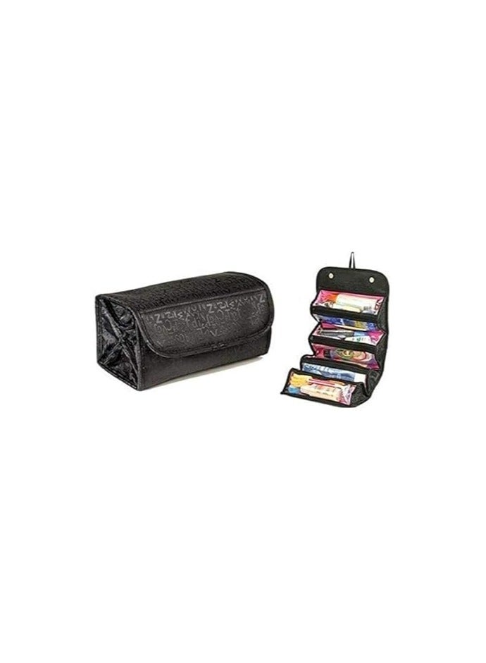 Roll N Go Makeup Tools Travel Bag, Black - Design may vary.  - Image 4