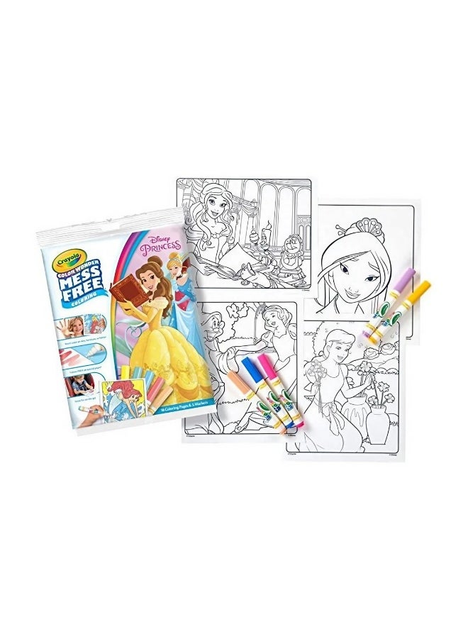 Crayola Crayola Disney Princess Color Wonder Coloring Set (18 Pages)  - Image 2