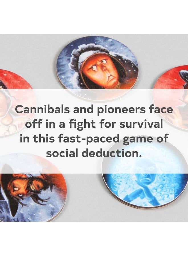 Chronicle Books Donner Dinner Party: A Rowdy Game of Frontier Cannibalism! (Weird Games for Parties, Wild West Frontier Game) - Image 3