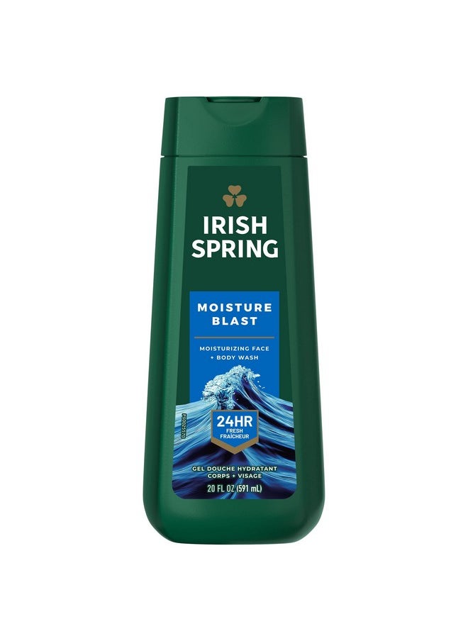 Irish Spring - Rish Spring Moisture Blast Body Wash For Men 20 Oz - Image 1